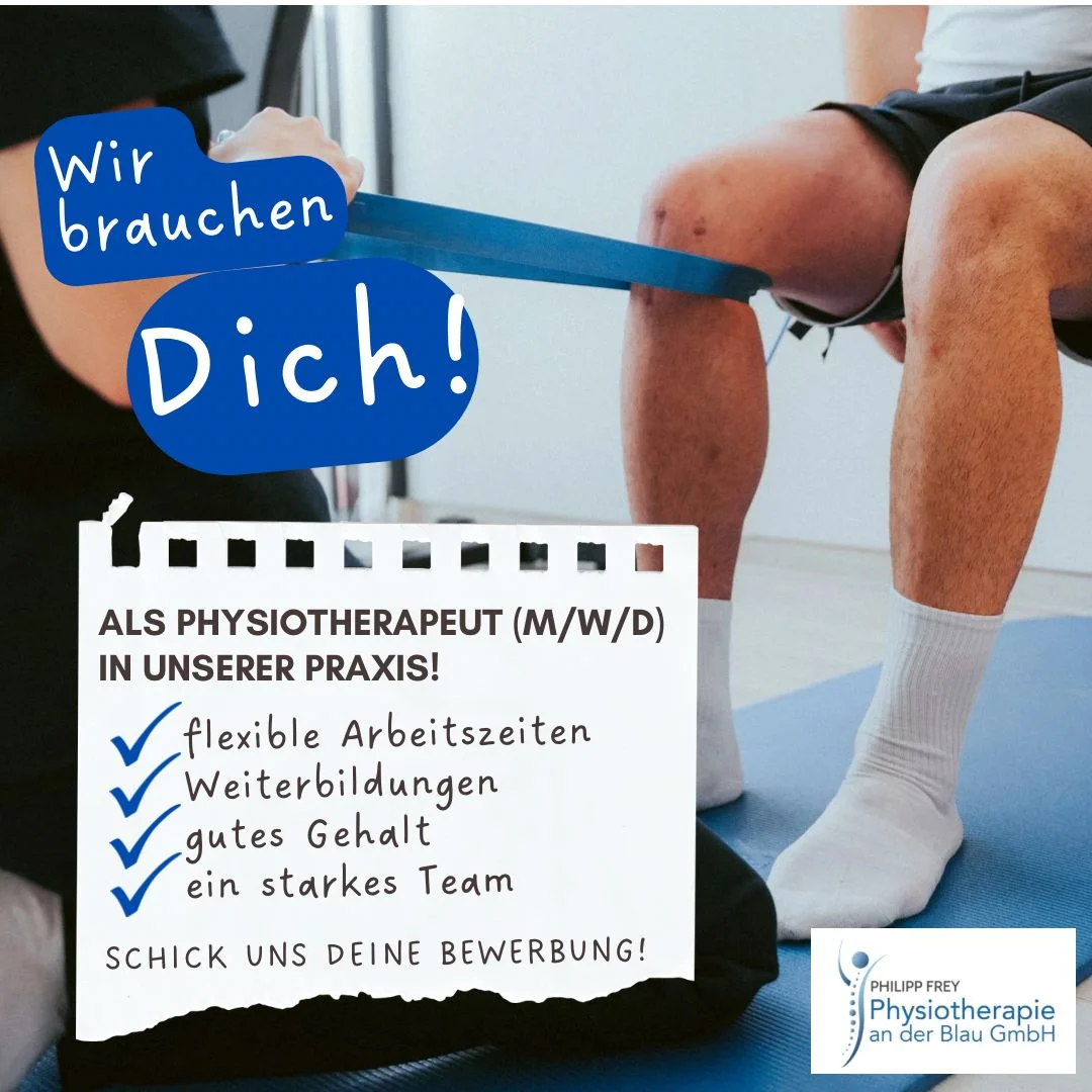 Wir brauchen Liste von Physiotherapie an der Blau